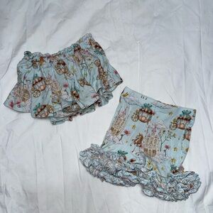 Posh Peanut Cha Cha Shorts AND Ruffle Skirt